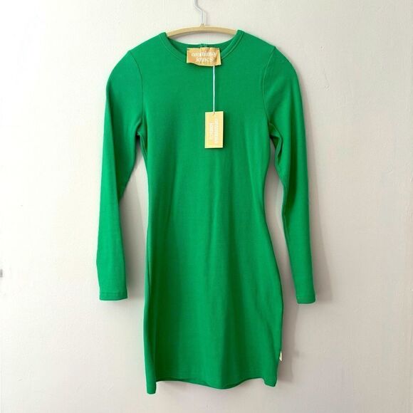 ⭕️ ARAMINTA JAMES Green Dress Medium - Picture 2 of 4